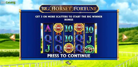 big horsey fortune slot